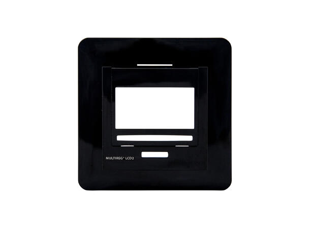 Plastkit til Multireg LCD2 termostat Sort RAL 9011